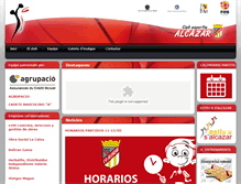 Tablet Screenshot of cdalcazar.org